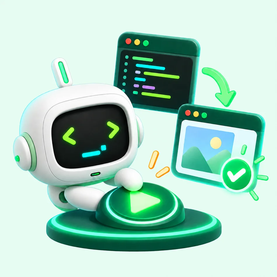 Robot T3lem kayrbet lcode b natija dyalo f browser